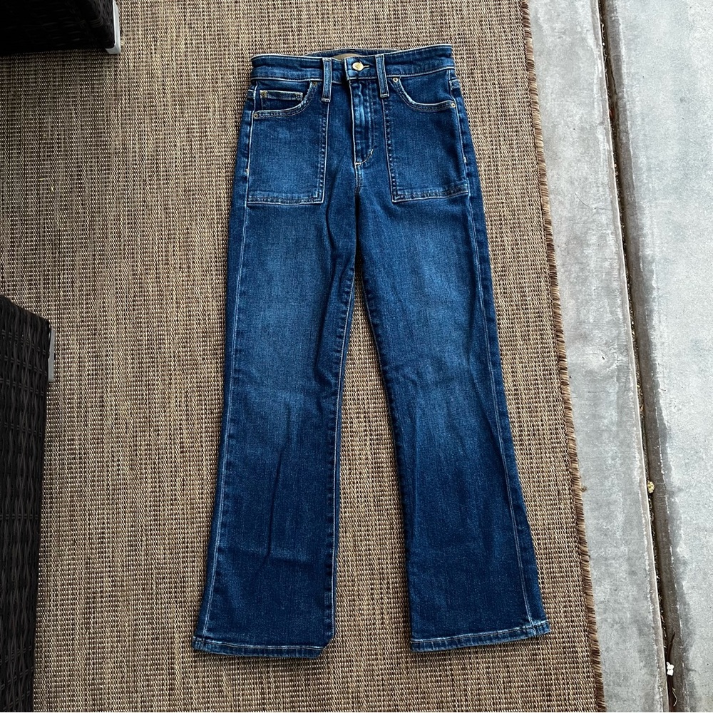 Wide Boot Leg Crop